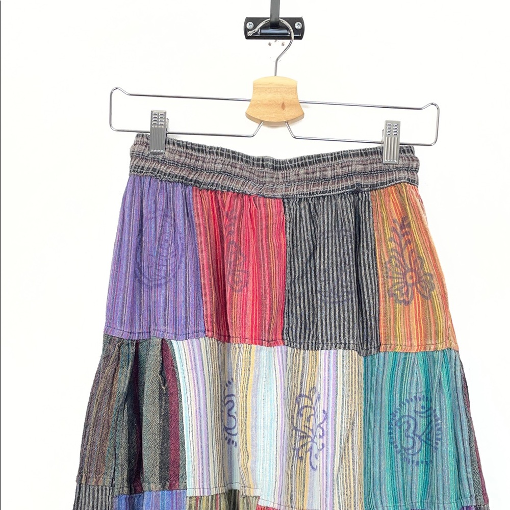 Rising International Multicolor Patchwork Boho Hi… - image 8